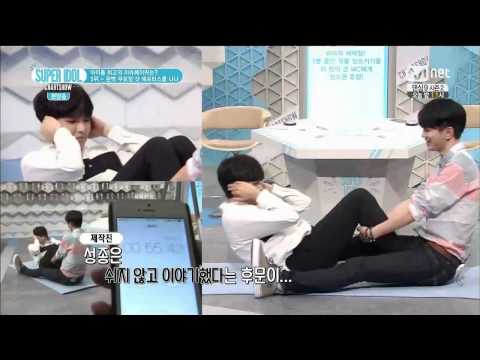 140801 Ryeowook & Sungjong sit-up cut