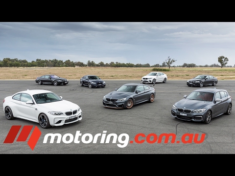2017 BMW M140i, M2, M3, M4 GTS, M5, M6, X6M Track test