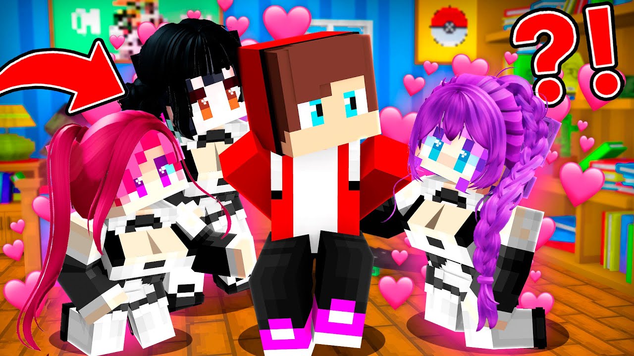 JJ and Mikey Became POPULAR in a GIRLSONLY School | ROBLOX Brookhaven - Maizen Minecraft JJ & Mikey