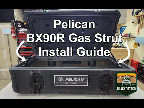 Pelican BX90R Cargo Cases Gas Strut Install Guide