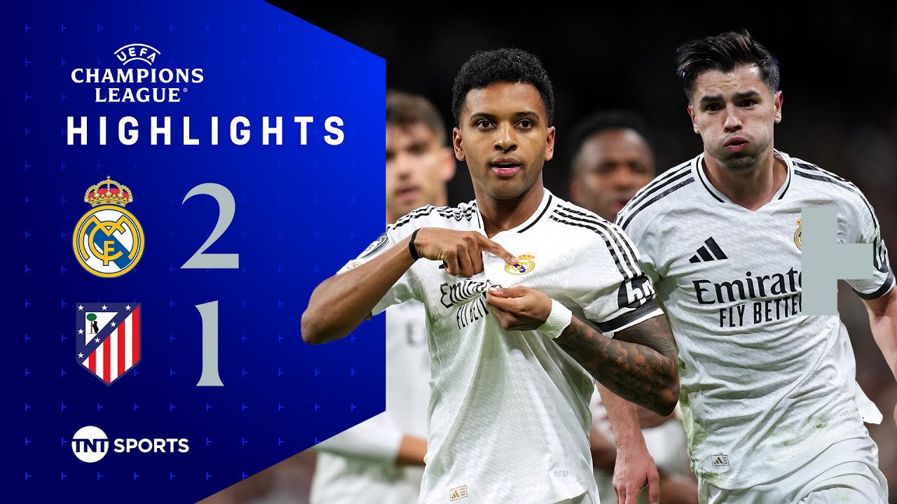 Real Prevail In The First Leg 🤍 | Real Madrid 2-1 Atletico Madrid | UEFA Champions League Highlights