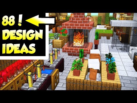 88 Minecraft House Interior Design Ideas for Survival Building Video