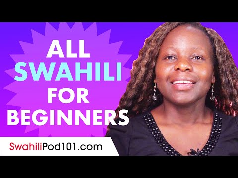 , title : 'Learn Swahili Today - ALL the Swahili Basics for Beginners'