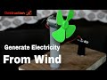 How To Make A Wind Turbine At Home Very Easy Science Project