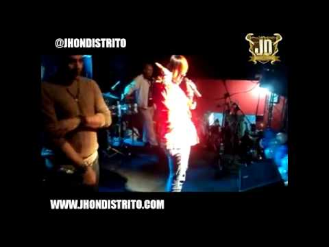 Jhon Distrito Ft. La Berny - Bastelo En Vivo EN La Romana