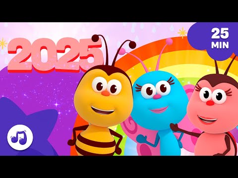 Top Canzoni Infantili 2025 🌟 [25 min] PICCOLI INSETTI 🐞Cartoni Animati