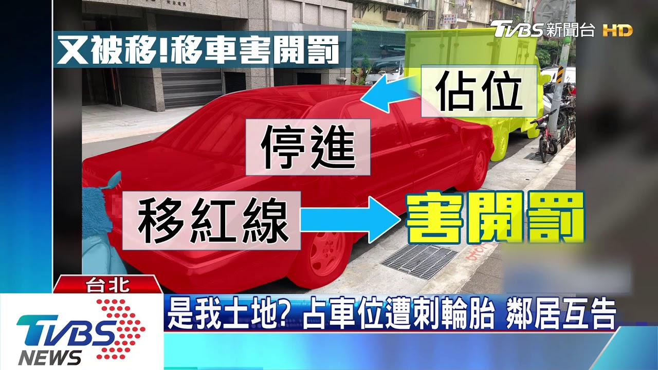 我沒違停! 騎士控鄰居移車恐吃罰單