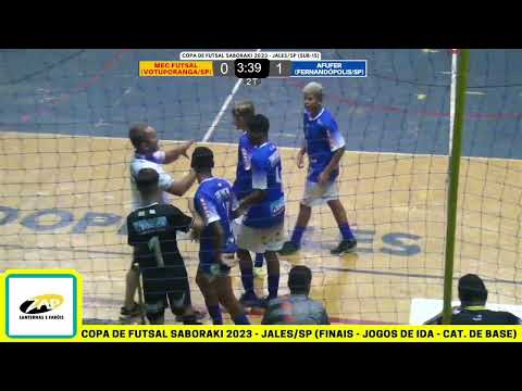 FINAL JOGO 1 SUB15 - Mec Futsal (Votuporanga/SP) 0 x 3 Afufer (Fernandópolis/SP).