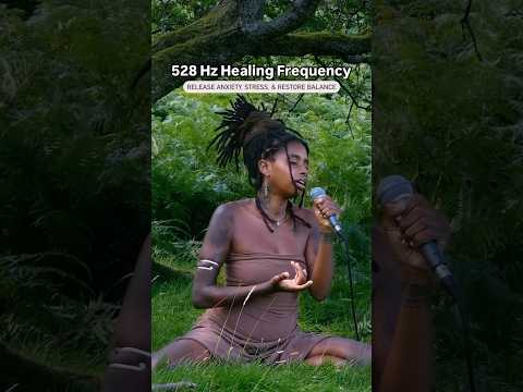 Healing Meditation Music - 528 Hz Frequency for releasing anxiety, stress, & restore balance