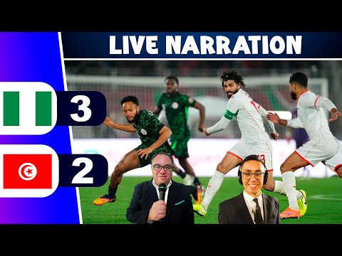 🔴Live: Nigeria vs Tunisia⚽Africa Cup of Nations Full Match Commentary Score Video Simulation Game