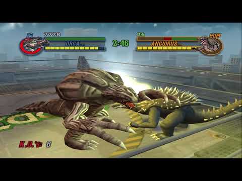 Godzilla Save The Earth - Orga Rage Run In Survival Mode