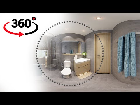 360 video | VR | Flushed down a toilet version 2 #360video