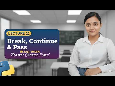 Break Vs Continue Vs Pass In Python Explained With For Loop While Loop Interview Question