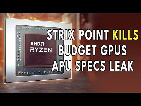Strix Point KILLS Budget GPUs - APU Specs Leak | PS5 Slim Pictured