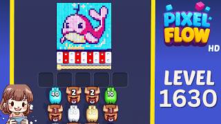 Pixel Flow Level 1630 Solution Walkthrough