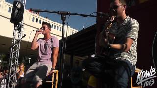 Timeflies Performs &#39;Ride&#39; Live at the KDWB MN State Fair Booth
