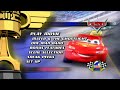 Gameplay 3007 Cars DVD Menu 460
