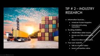 How to write a Trucking Business Plan by Paul Borosky, MBA. – Trucking Business Plan Tips and Tricks