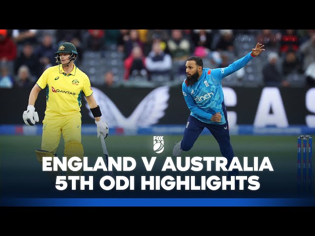 England v Australia – Fifth ODI Full Match Highlights I 29/09/24 I Fox Cricket