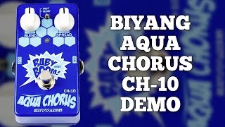 Video thumbnail for Biyang Aqua Chorus CH-10 Demo by Ryan Lutton