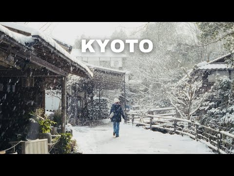 KYOTO in Snow ❄️ | A Snowy Getaway to the Rural Village of Ohara | Japan Travel Vlog