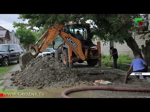 Мэрия Грозного проинспектировала канализационные сети в столице