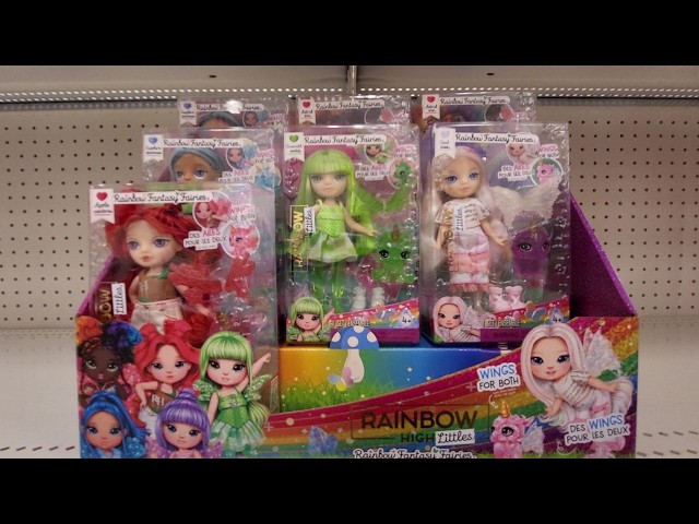 Vídeo relacionado con RAINBOW HIGH Littles Rainbow Fantasy Fairies & Pet - Apple, Red - Pequeña Muñeca Posable de 14 cm y Mascota Ciervo de Fantasía con Alas de Hada Intercambiables, Regalo para Niños +4