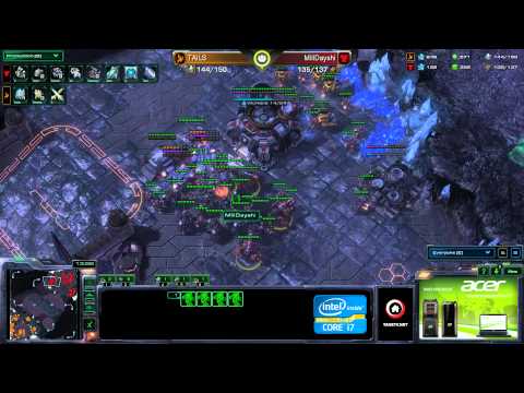 PvT Tails vs Dayshi - MVP vs Millenium Acer TeamStory Cup