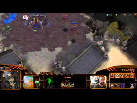 Zerg vs Terran -- Roach-Hydra-Viper vs Mech(ish) Terran - 1 / 2