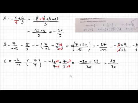 MonPlanMaths : Correction d'exercice 4ème - fraction irréductible