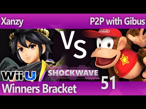 SW 51 Smash 4 - Xanzy (Dark Pit, Kirby) vs P2P with Gibus (Diddy, Greninja) - Winners Bracket