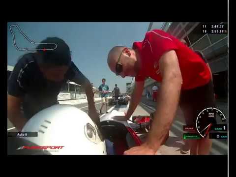 Alberto Cancarini Test Dallara Honda F3 in Monza