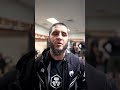 Lightweight champion Islam Makhachev in the building at #UFC296 to support Tagir Ulanbekov ?