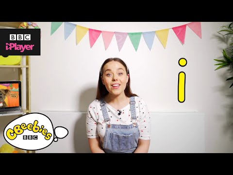イービーとダッジと一緒に「i」の文字を学ぼう｜フォニックス｜CBeebies House (Learn letter "i" with Evie and Dodge | Phonics | CBeebies House)