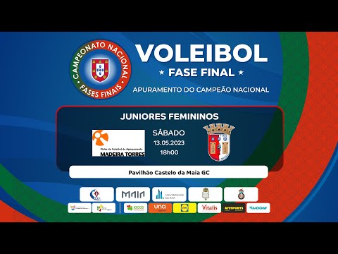 CVA MADEIRA TORRES x SC BRAGA - FASE FINAL JUNIORES FEMININOS 2023