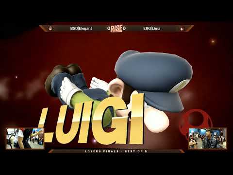 Rise 2018 Losers Finals - BSD|Elegant (Luigi) vs ERG|Lima (Bayonetta)