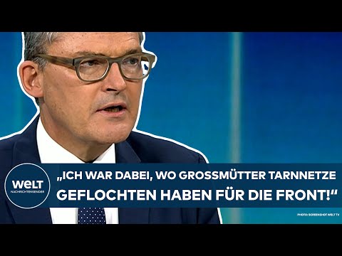 PUTINS KRIEG: "Ich war dabei, wo Großmütter Tarnnetze geflochten haben für die Front!"