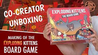 Unboxing the Final Version | Making the Exploding Kittens Board Game