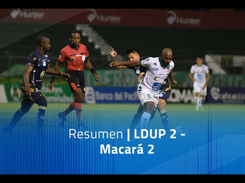 RESUMEN: LDU PORTOVIEJO 2 - MACARÁ 2