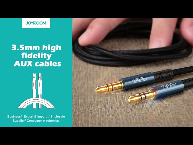 كيبل صوت استيريو للسيارة AUX Car Stereo A Series من جويروم JOYROOM م