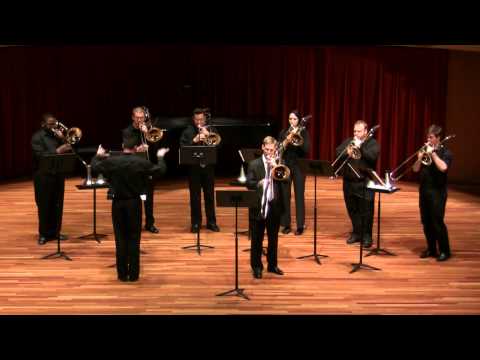 James Markey with the CSU Trombone Ensemble - The Chief