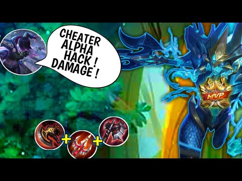 TERBARU! BUILD ALPHA TERSAKIT  2022 - ITEM ALPHA PALING SAKIT 2022 - Mobile Legends