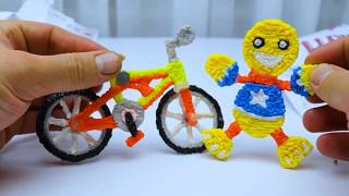 Compilation. 3d pen drawing Buddy. Kick the Buddy#gaming#kickthebuddy