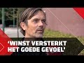 Cocu: 'Winst versterkt het goede gevoel'
