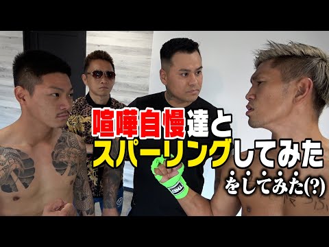 街の喧嘩自慢にプロ格闘家がスパーリングを申し込んだらやるのかやらないのか。をやってみた