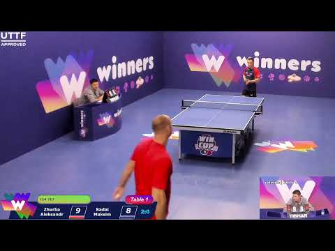 WINners CUP table 1 11.10 Zhurba Aleksandr - Badai Maksim 15:00
