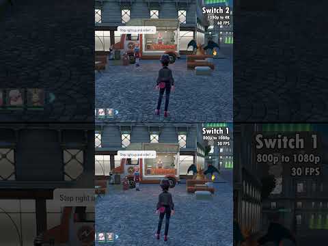 Pokémon Legends: Z-A Technical Review on Nintendo Switch 1 vs. Switch 2 Graphics Resolution FPS