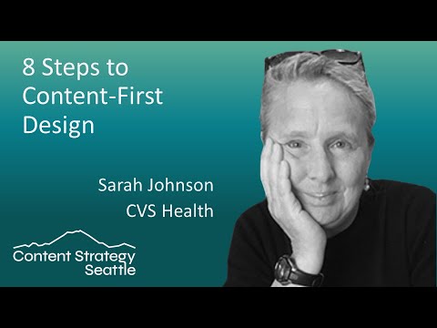8 Steps to Content-First Design - Sarah Johnson - YouTube