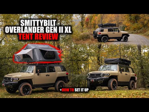 Smittybilt Overlander Gen II XL Tent Review | How to set it up
