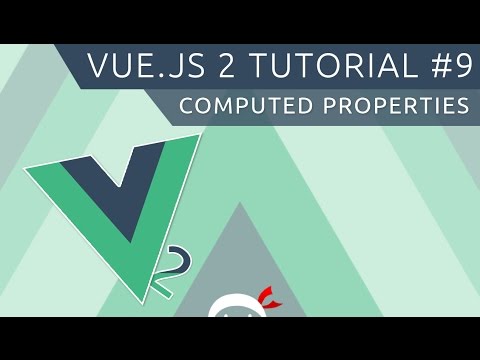 Vue JS 2 Tutorial 9 Computed Properties
